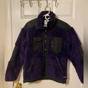 Zara Men Purple Tech Sherpa (M)